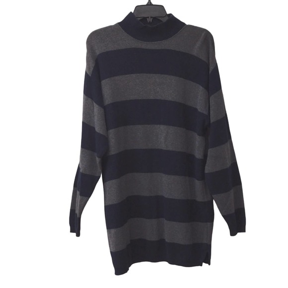 Eddie Bauer Wide Striped Sweater M - Picture 1 of 7